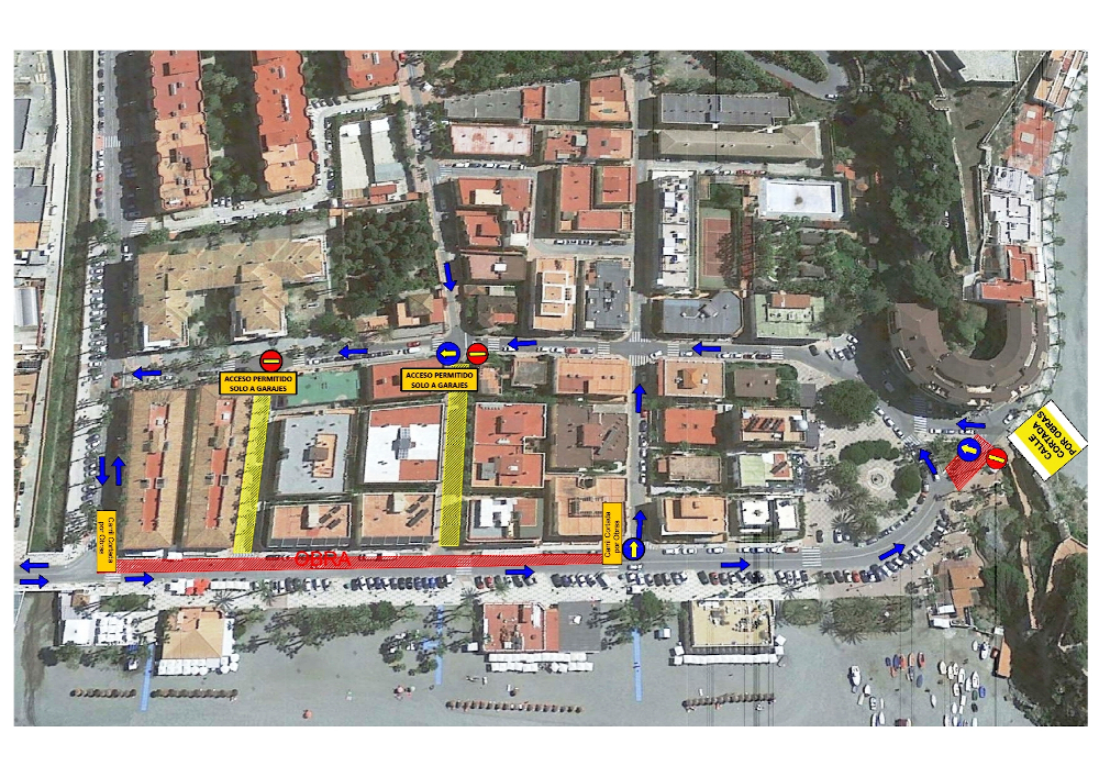 Comienzan este lunes las obras de plaza Madrid, alcalde Julio Fajardo y Paseo San Cristóbal que obligarán a reorganizar el tráfico